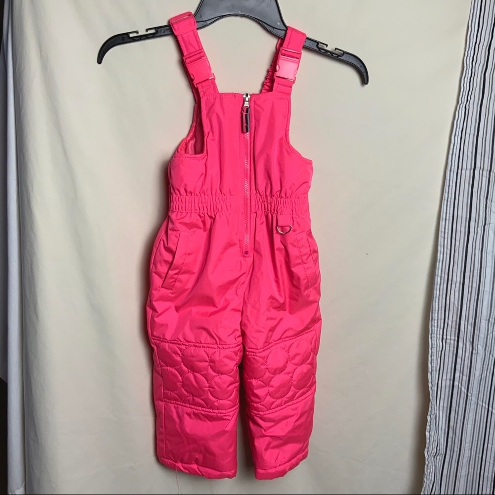 Pink Platinum Advance Ski Snow Overalls Toddler 2T